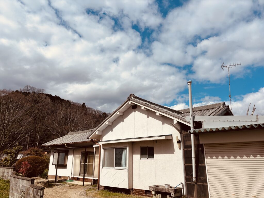 不便を楽しむ里 新アトリエ外観 平屋古民家 DIY里づくりプロジェクト
